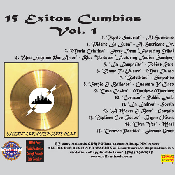 15 Exitos Cumbias - KANW Exitos Series Vol. 1