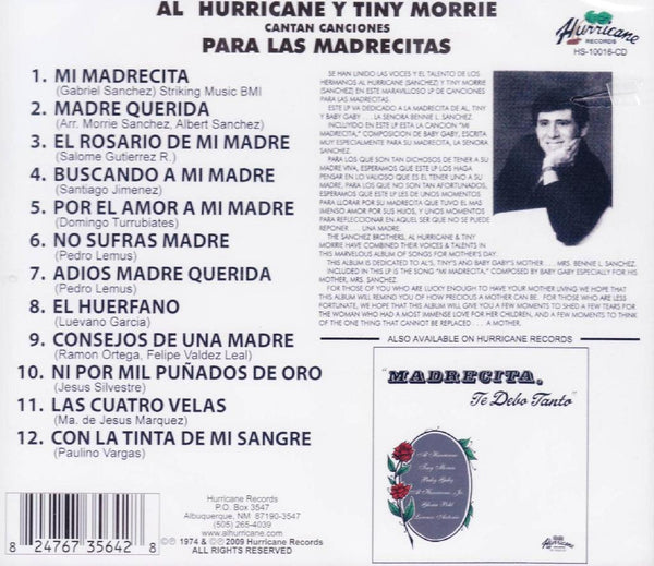 Al Hurricane & Tiny Morrie - Para Las Madrecitas