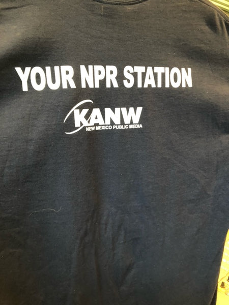 Navy Long Sleeve T-shirt KANW Logo Shirt