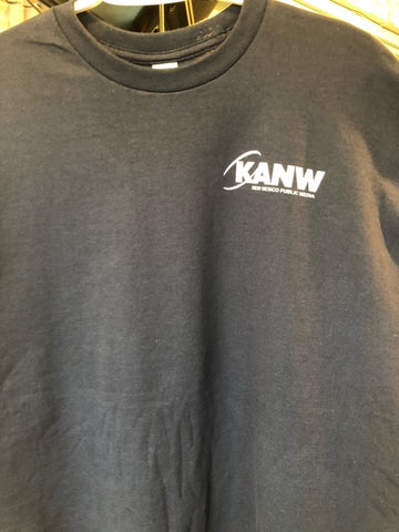 Navy Short Sleeve T-shirt KANW White logo