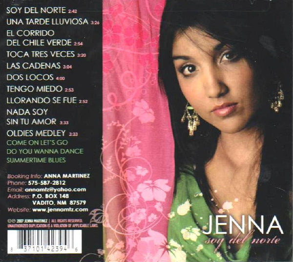 Jenna  -- Soy Del Norte