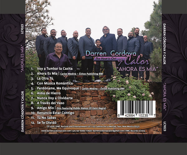 Darren Cordova Ahora Es Mia PREORDER CD