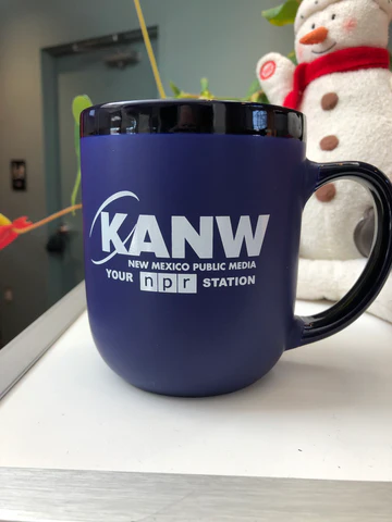 KANW NPR Mug Cobalt Blue