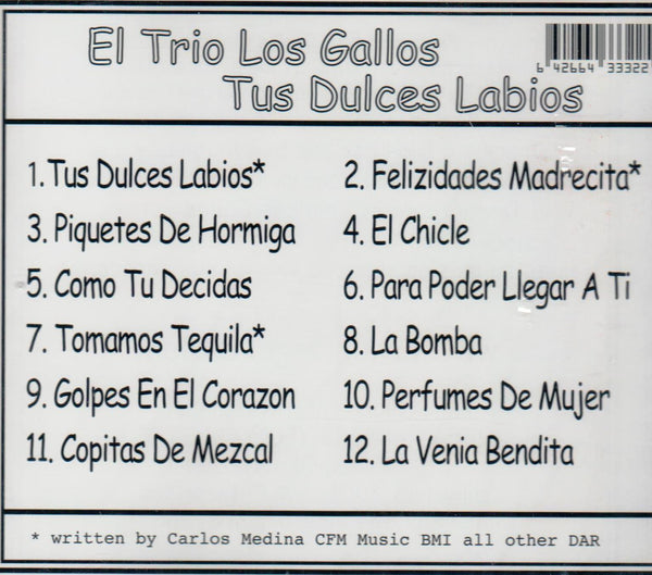 El Trio Los Gallos -- Tus Dulces Labios